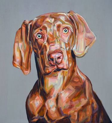 Print of Figurative Dogs Paintings by Paul Ward