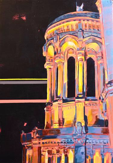 Print of Architecture Paintings by Paul Ward