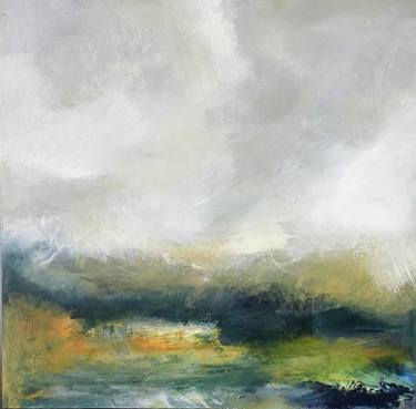 Original Abstract Landscape Paintings by Miriam Lobo