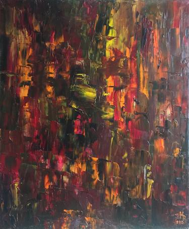 Print of Abstract Expressionism Abstract Paintings by Kitanna Ria