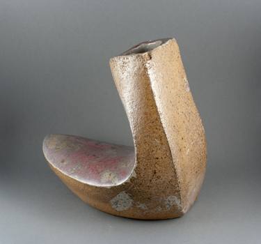 Ceramic Wood Fired Vase thumb