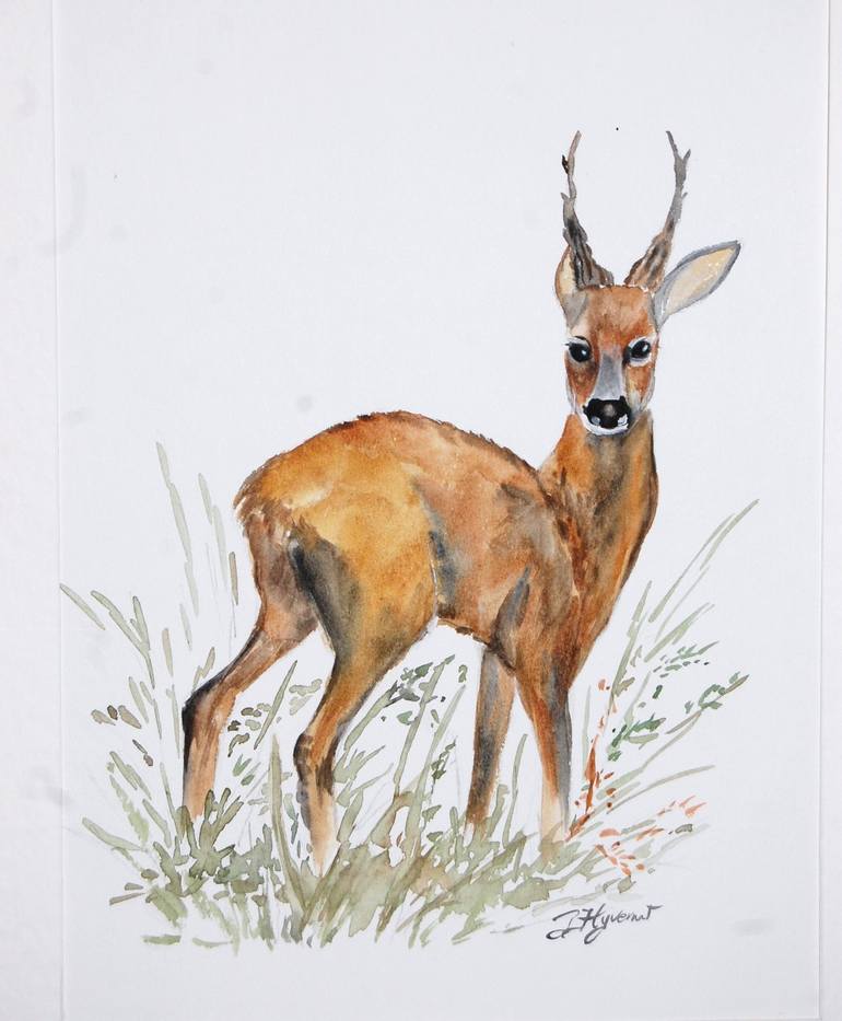 small owl Painting by Patricia Giroldini Hyvernat | Saatchi Art