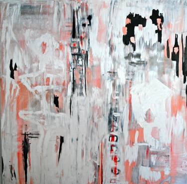Original Abstract Expressionism Abstract Paintings by Diana Banos