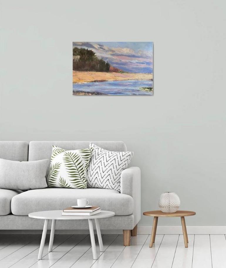 Original Abstract Landscape Painting by Nikki Wheeler