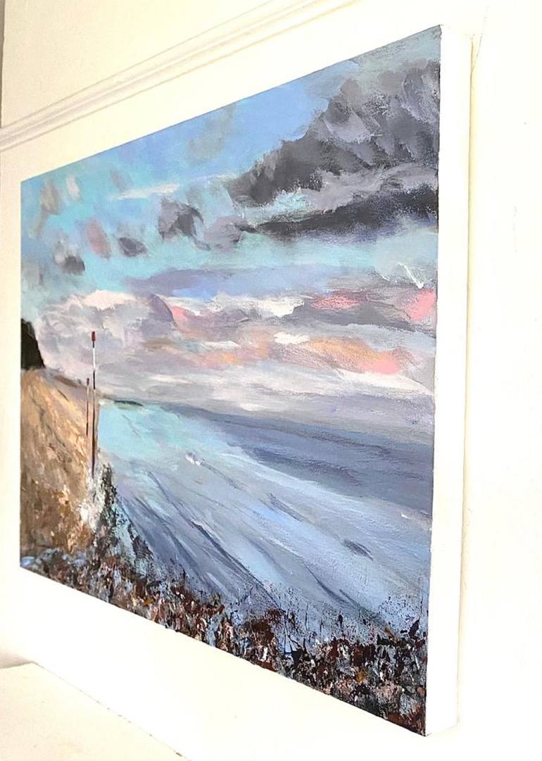 Original Abstract Landscape Painting by Nikki Wheeler