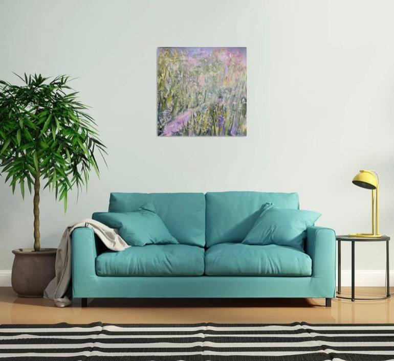 Original Abstract Landscape Painting by Nikki Wheeler