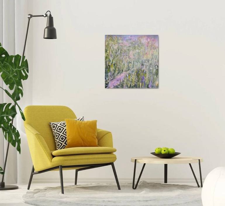 Original Abstract Landscape Painting by Nikki Wheeler