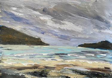 Original Abstract Seascape Paintings by Nikki Wheeler
