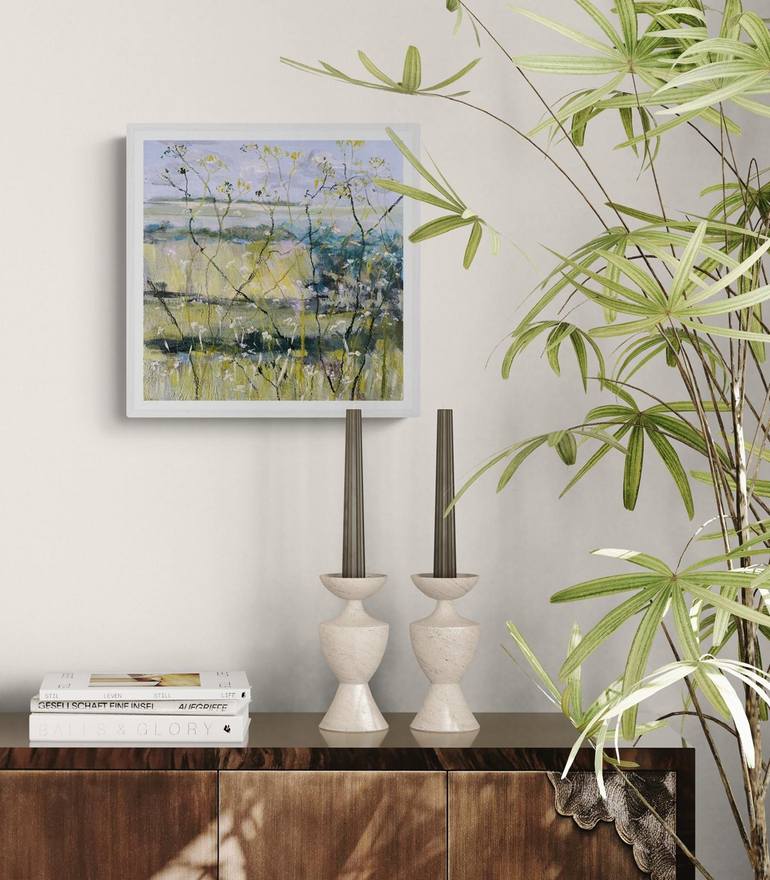 Original Abstract Landscape Painting by Nikki Wheeler