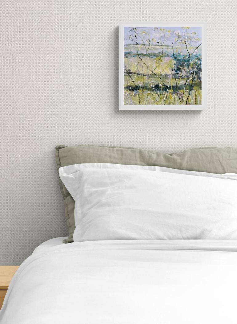 Original Abstract Landscape Painting by Nikki Wheeler