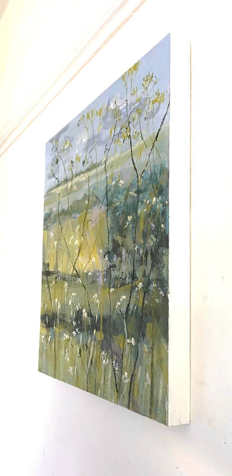 Original Abstract Landscape Painting by Nikki Wheeler