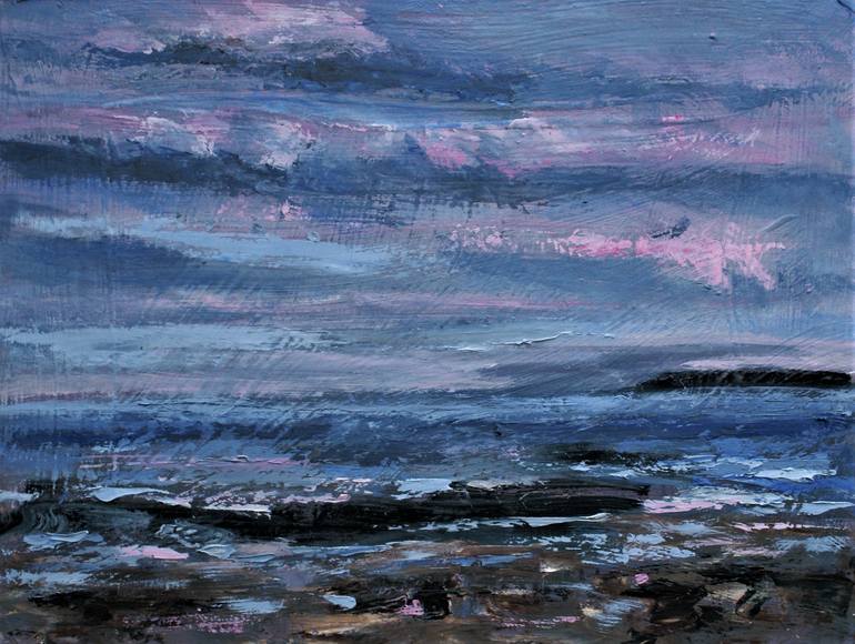 Original Impressionism Seascape Painting by Nikki Wheeler