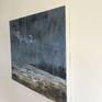 Painted intuitively from memory and feelings, this oil on narrow edge box canvas is ready to hang.