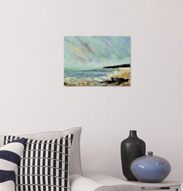 Original Abstract Landscape Painting by Nikki Wheeler