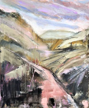 Original Abstract Landscape Paintings by Nikki Wheeler