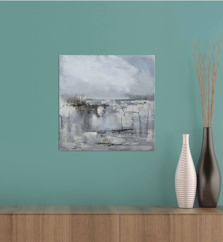 Original Abstract Seascape Painting by Nikki Wheeler