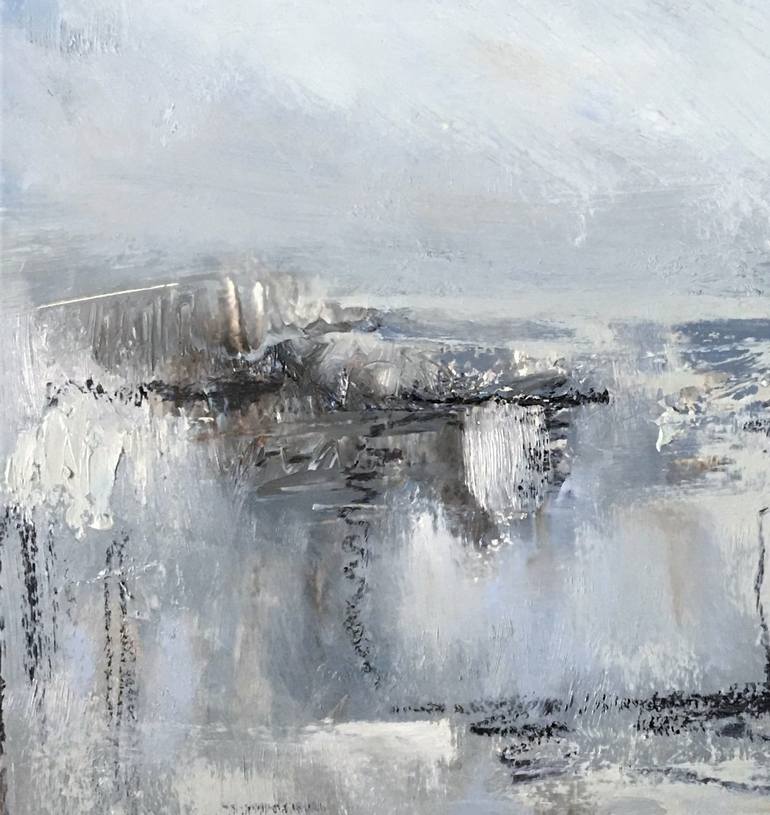 Original Abstract Seascape Painting by Nikki Wheeler