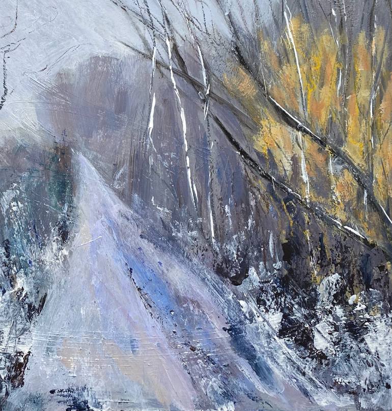 Original Abstract Landscape Painting by Nikki Wheeler