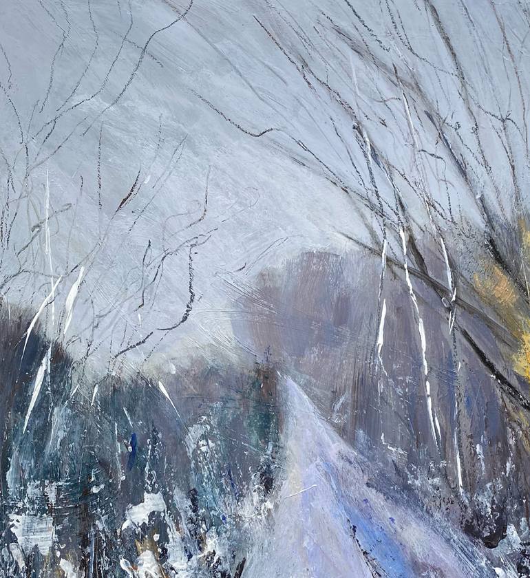 Original Abstract Landscape Painting by Nikki Wheeler