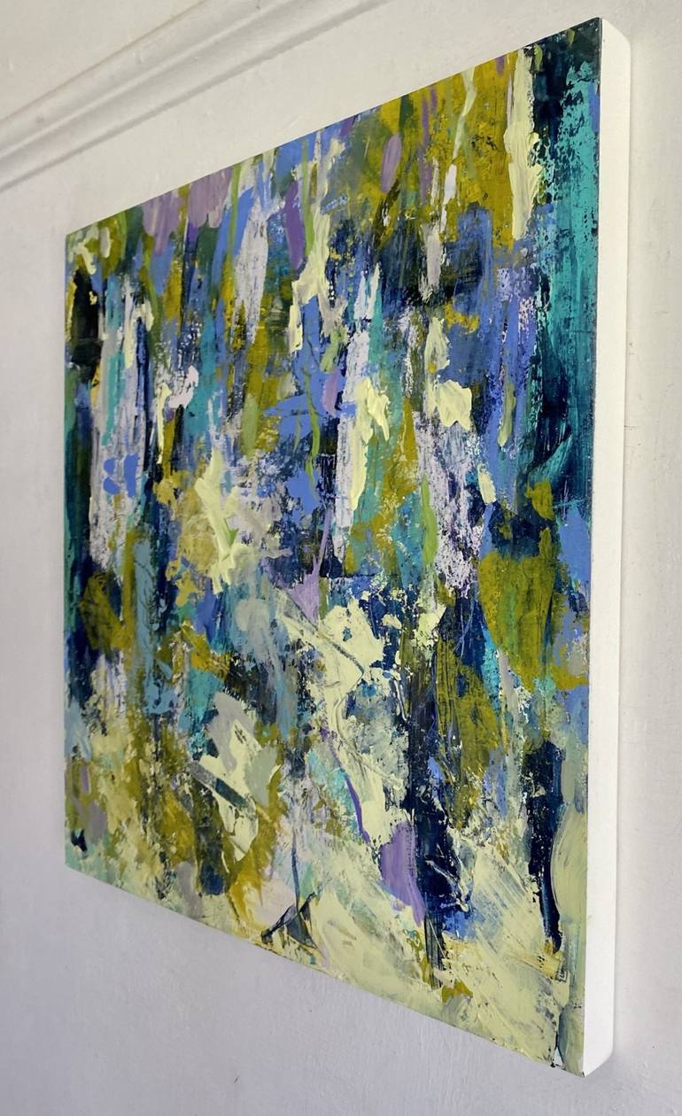Original Impressionism Abstract Painting by Nikki Wheeler