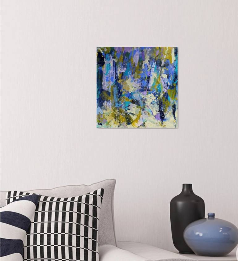 Original Impressionism Abstract Painting by Nikki Wheeler