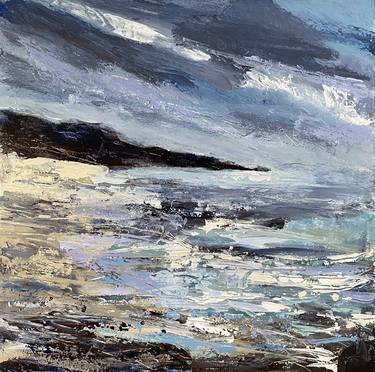 Original Abstract Seascape Paintings by Nikki Wheeler