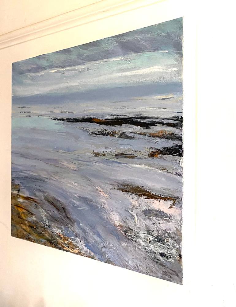 Original Abstract Seascape Painting by Nikki Wheeler
