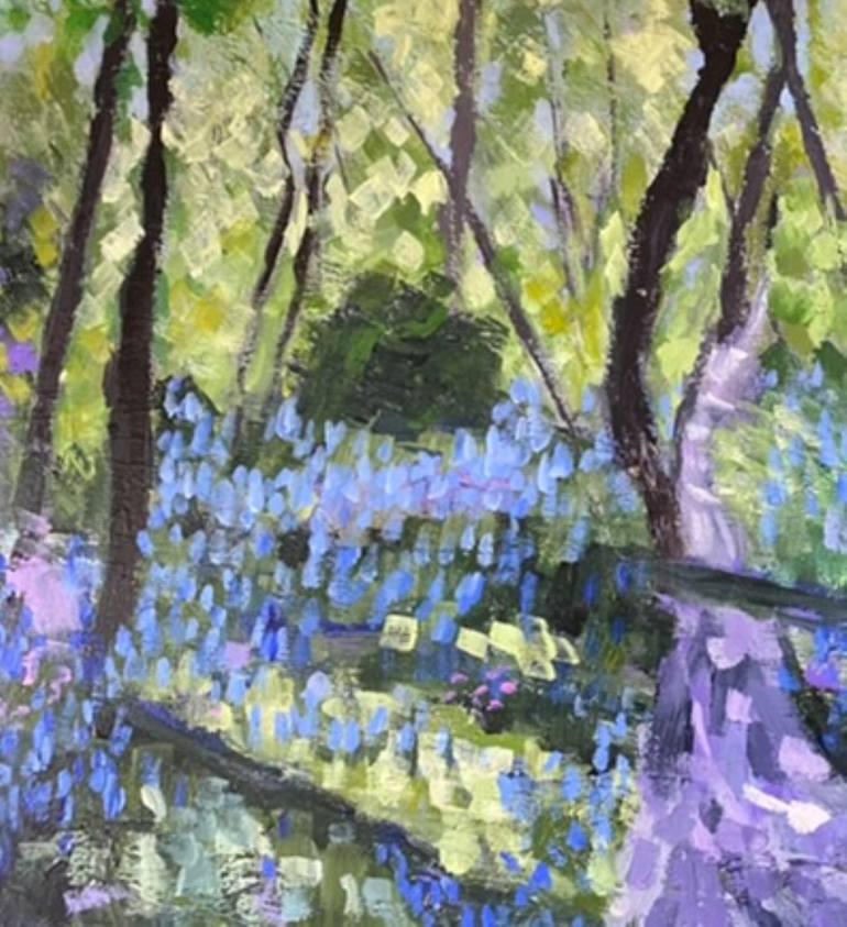 Original Impressionism Landscape Painting by Nikki Wheeler