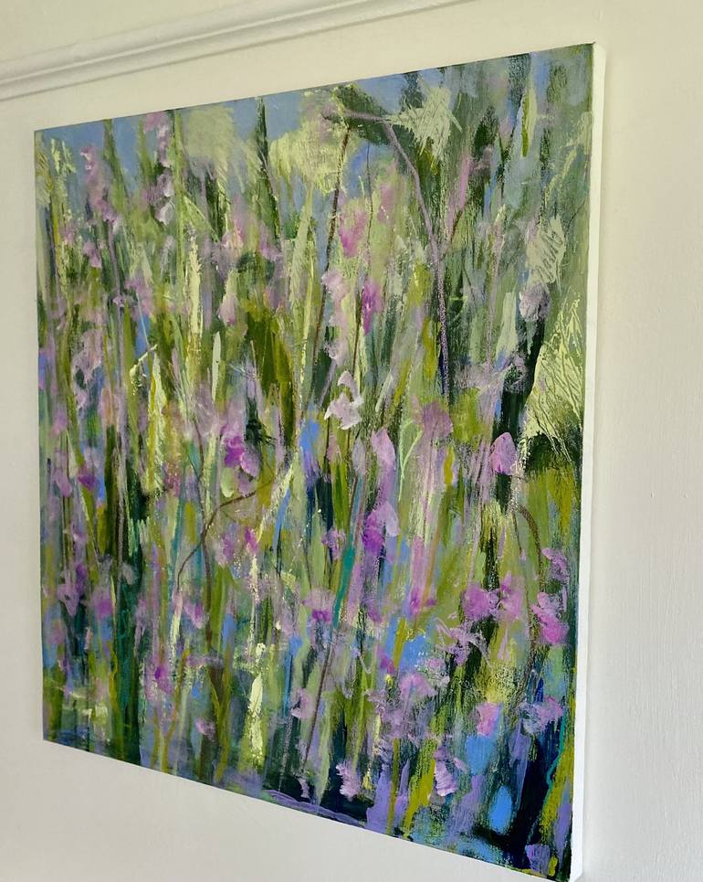 Original Abstract Landscape Painting by Nikki Wheeler