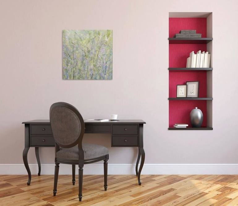 Original Abstract Landscape Painting by Nikki Wheeler