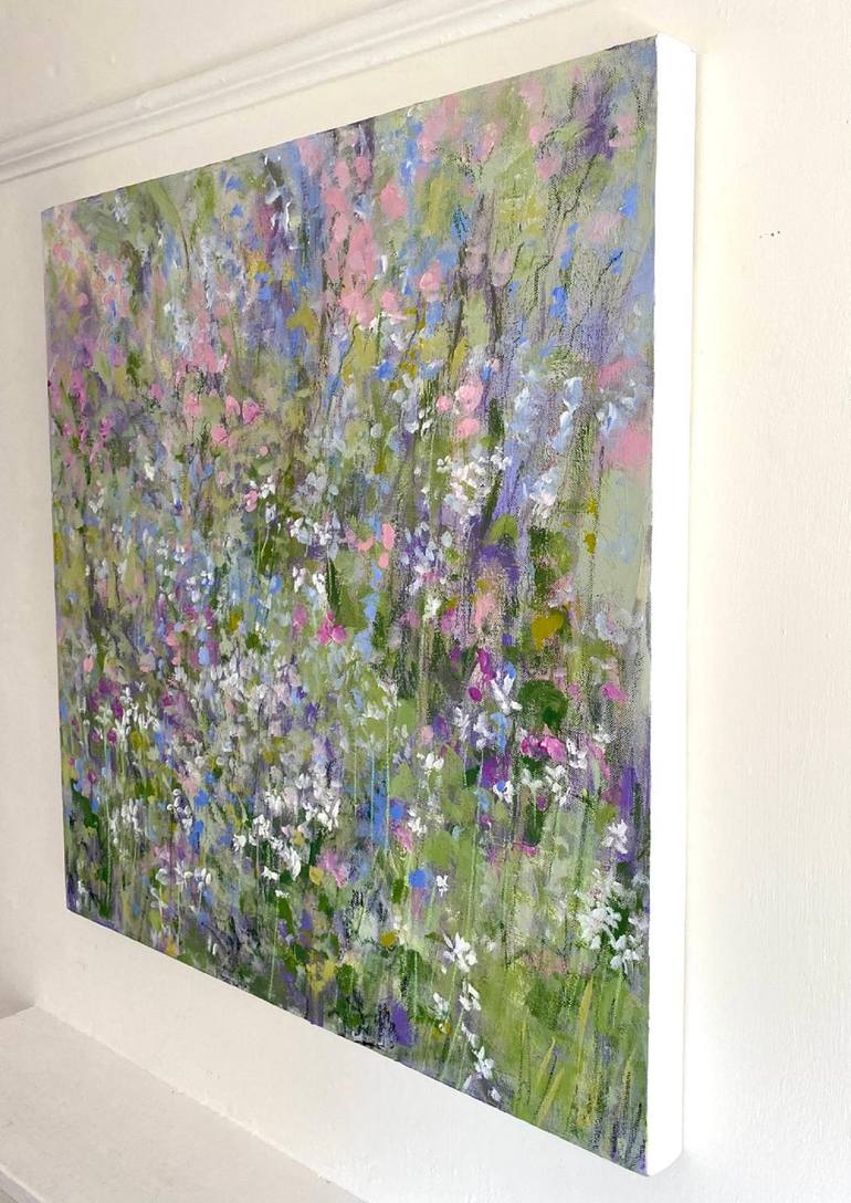 Original Abstract Landscape Painting by Nikki Wheeler