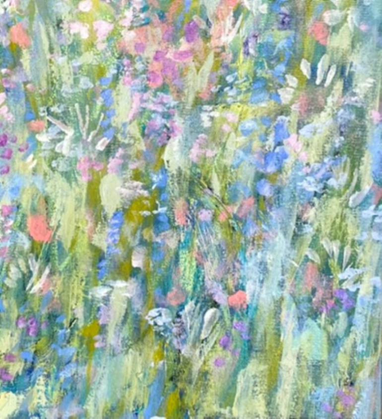 Original Impressionism Abstract Painting by Nikki Wheeler