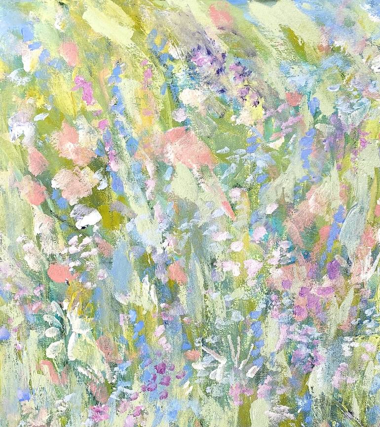 Original Impressionism Abstract Painting by Nikki Wheeler