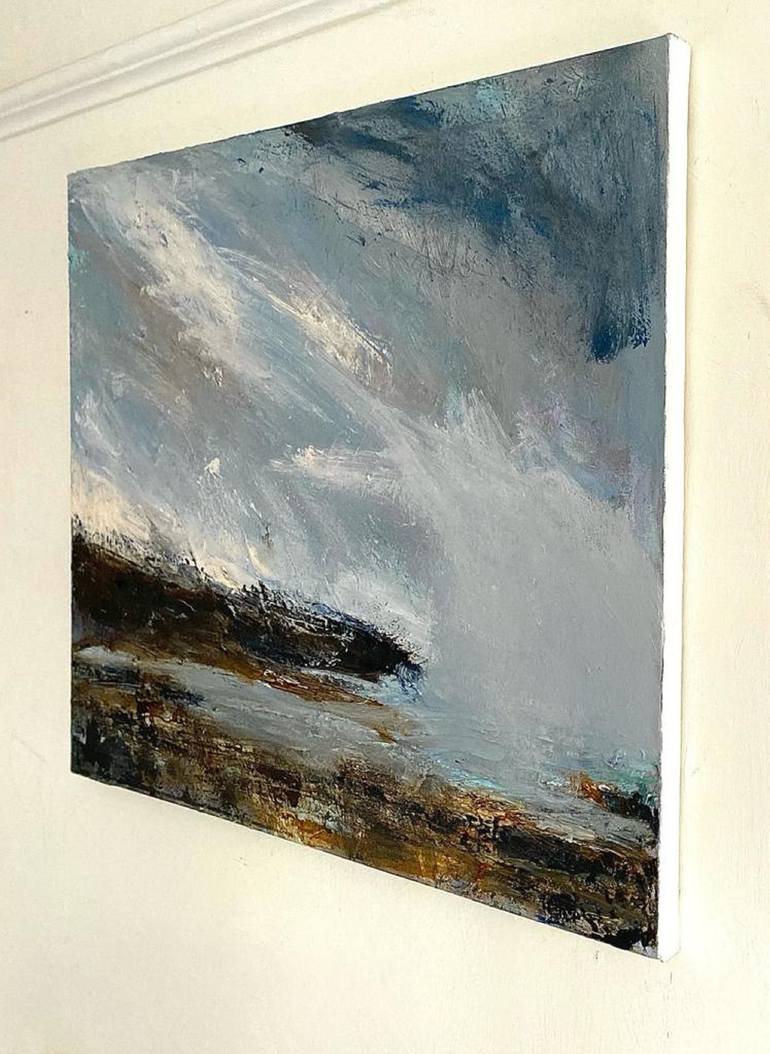 Original Abstract Seascape Painting by Nikki Wheeler