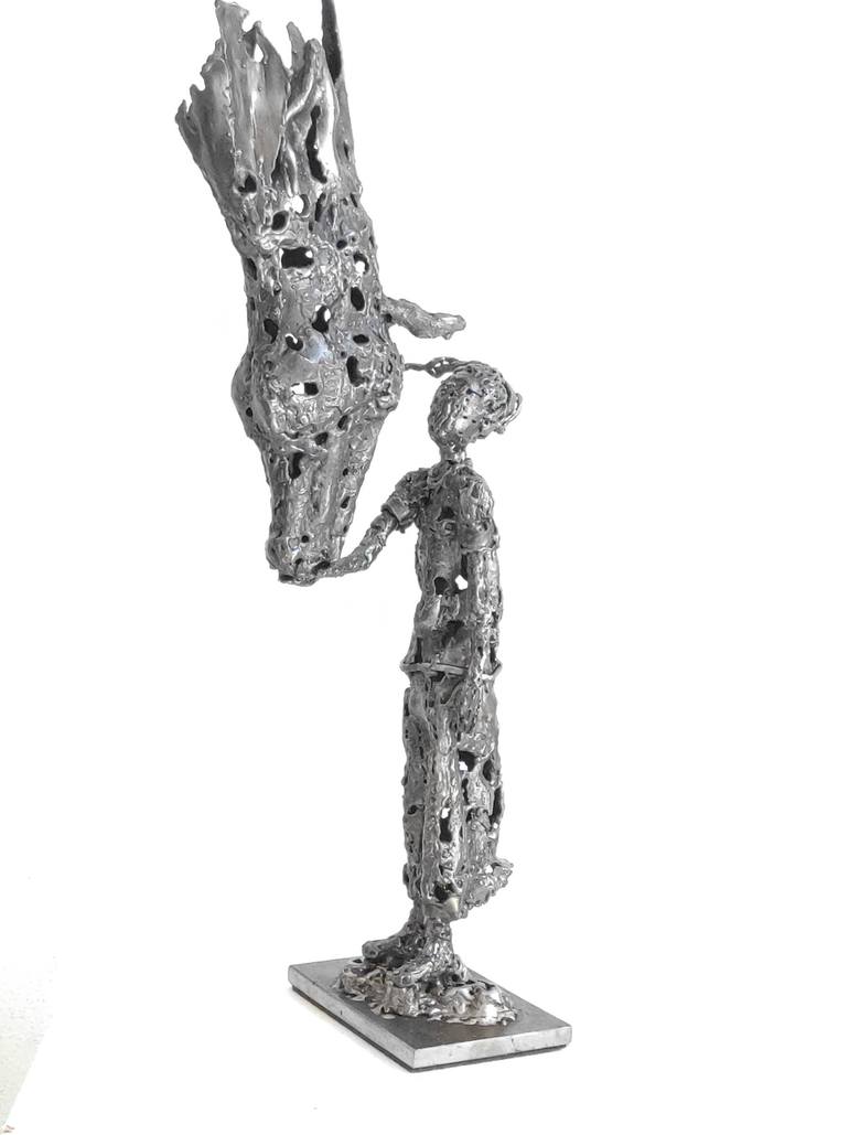 Original Figurative Animal Sculpture by Federico Molinaro