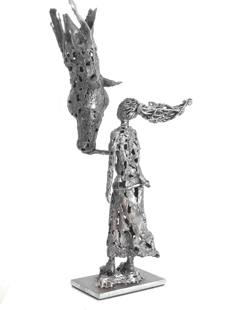 Original Figurative Animal Sculpture by Federico Molinaro