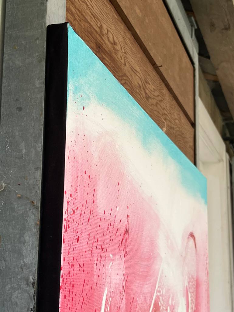Original Abstract Expressionism Abstract Painting by Isabelle Schenckbecher-Quint