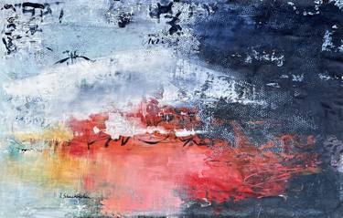 Original Abstract Expressionism Landscape Paintings by Isabelle Schenckbecher-Quint
