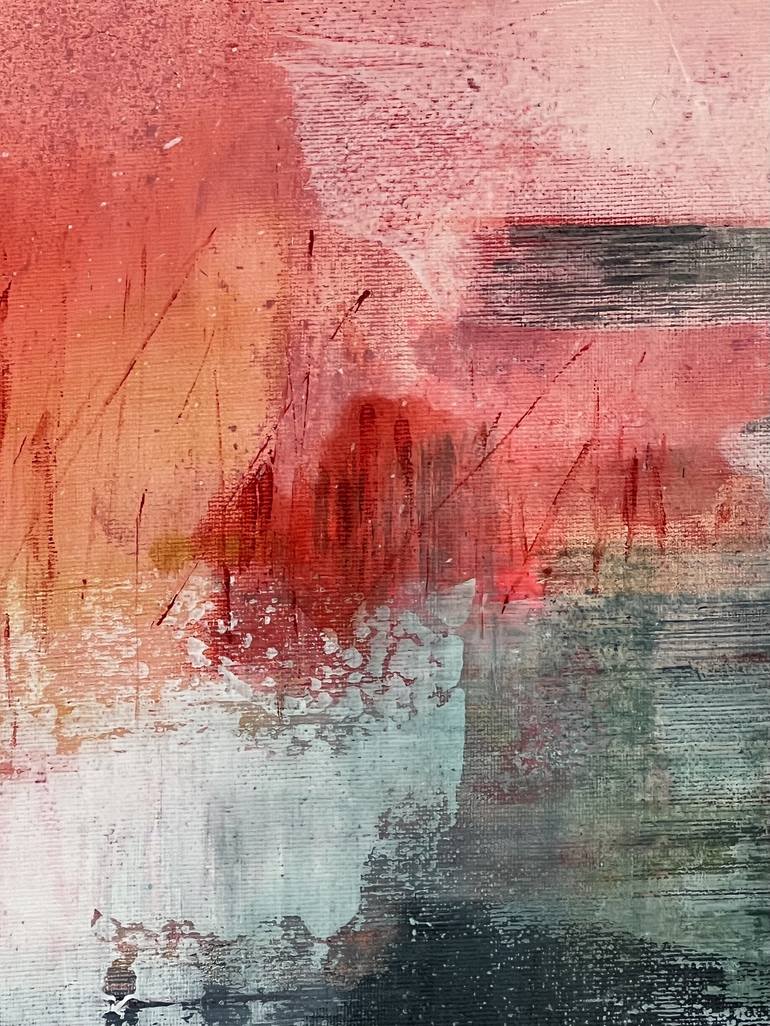 Original Abstract Expressionism Landscape Painting by Isabelle Schenckbecher-Quint