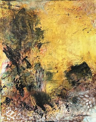 Original Abstract Expressionism Landscape Painting by Isabelle Schenckbecher-Quint