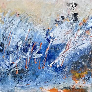 Original Abstract Expressionism Nature Painting by Isabelle Schenckbecher-Quint