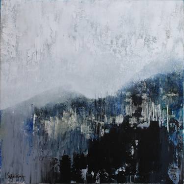 Original Abstract Landscape Paintings by Isabelle Schenckbecher-Quint