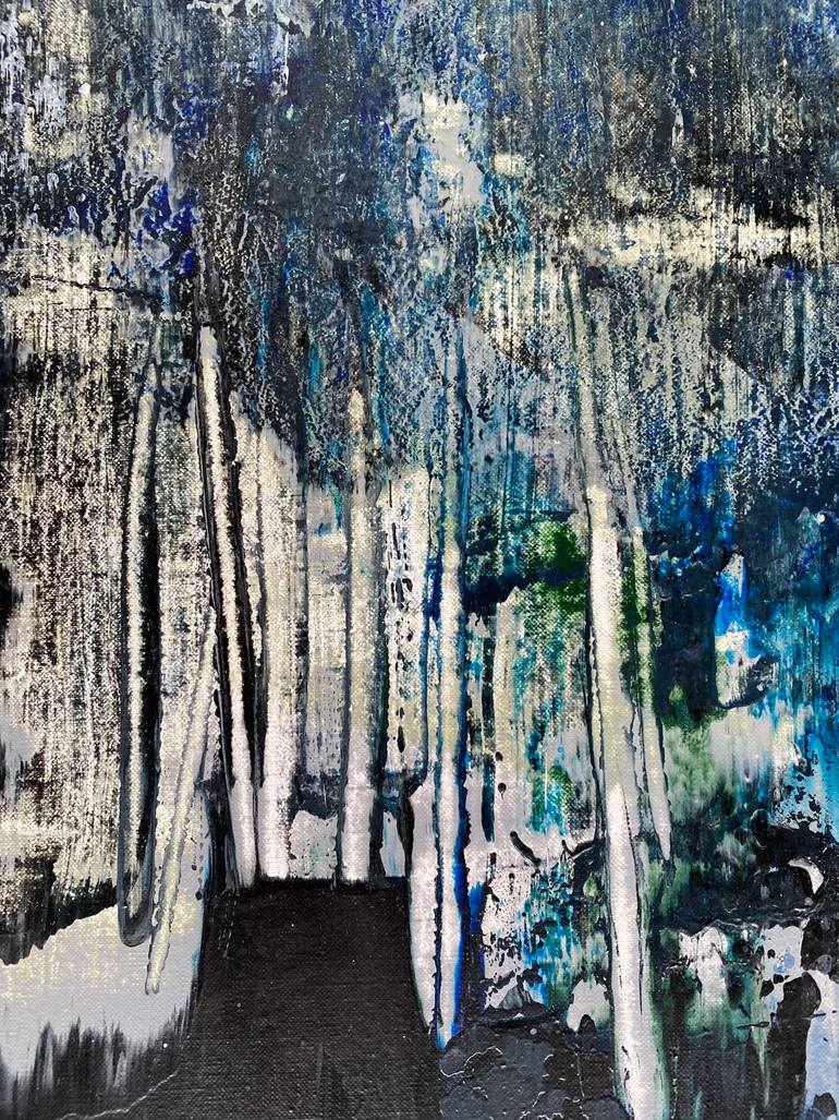 Original Abstract Landscape Painting by Isabelle Schenckbecher-Quint