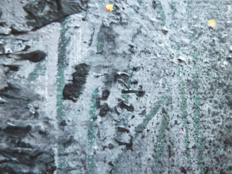 Original Abstract Landscape Painting by Isabelle Schenckbecher-Quint