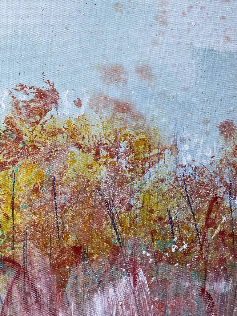 Original Abstract Landscape Painting by Isabelle Schenckbecher-Quint