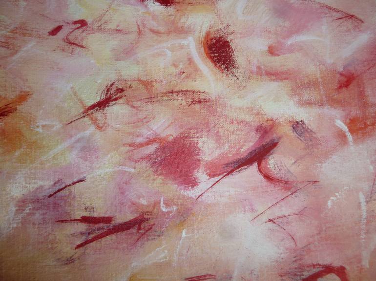Original Abstract Floral Painting by Isabelle Schenckbecher-Quint