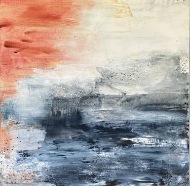 Original Abstract Landscape Paintings by Isabelle Schenckbecher-Quint