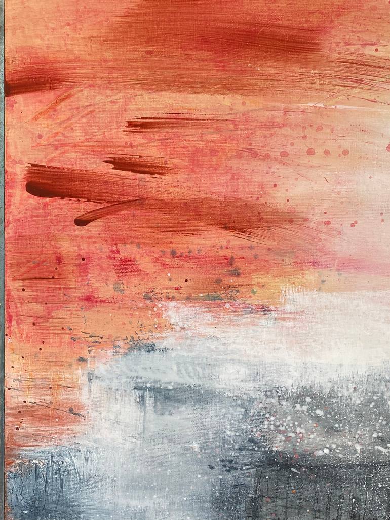 Original Abstract Landscape Painting by Isabelle Schenckbecher-Quint
