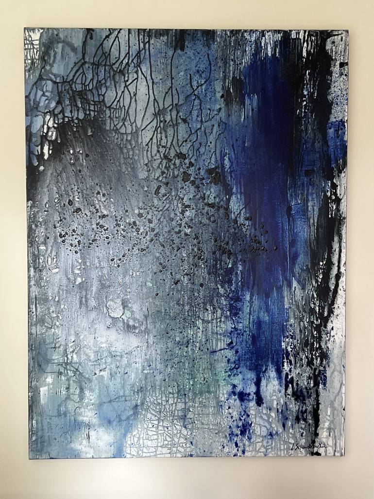 Original Abstract Painting by Isabelle Schenckbecher-Quint