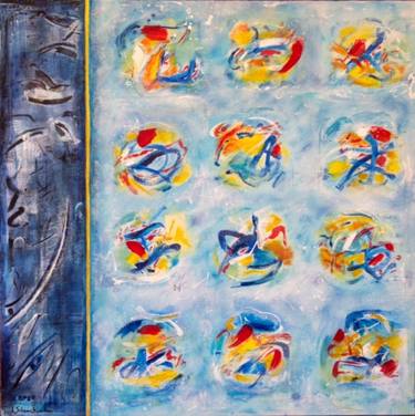 Original Abstract Paintings by Isabelle Schenckbecher-Quint